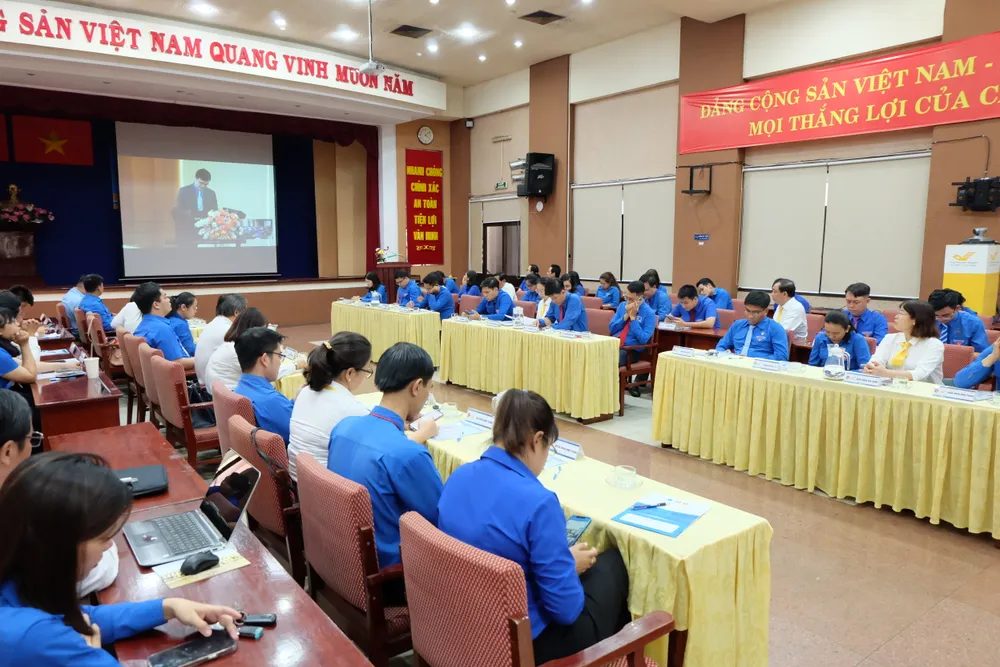 Quang cảnh lễ ký kết tại điểm cầu TPHCM