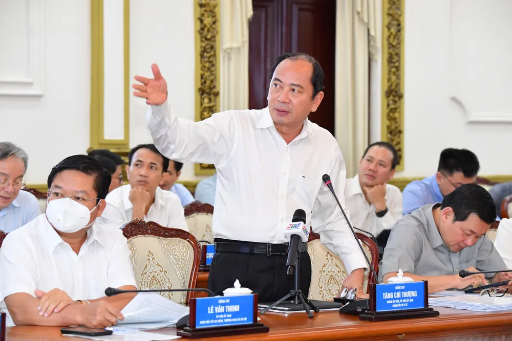 Giám đốc Sở Y tế TPHCM Tăng Chí Thượng. Ảnh: VIỆT DŨNG