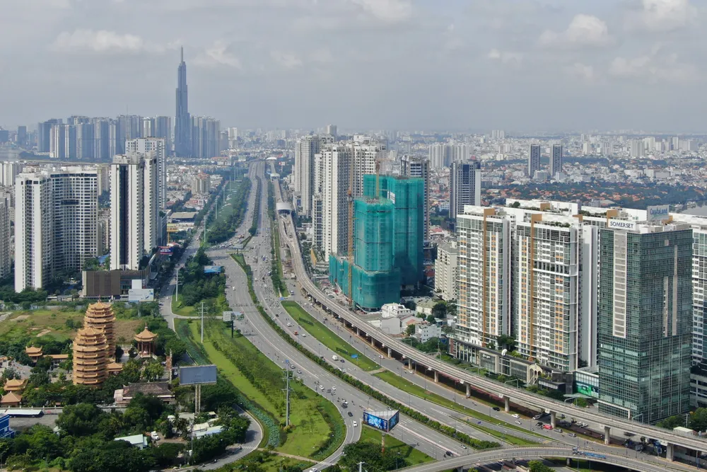 Hạ tầng tại TP Thủ Đức. Ảnh: HOÀNG HÙNG