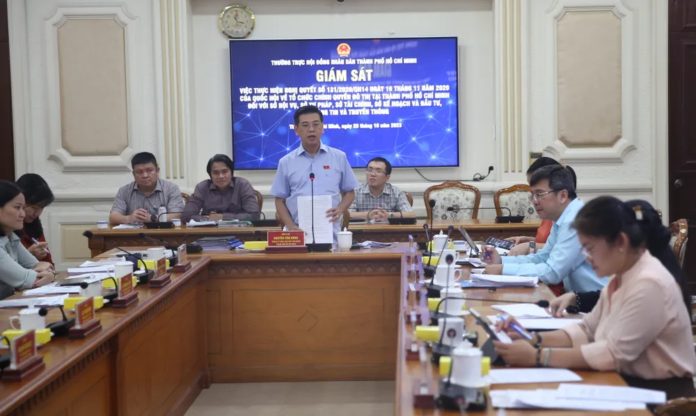 Quang cảnh buổi giám sát