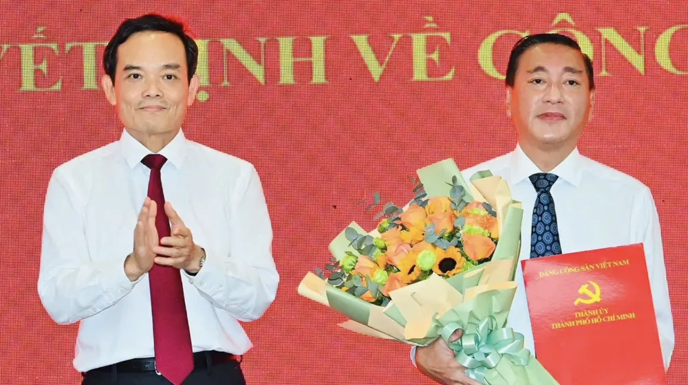 Ban Tổ chức Thành ủy TPHCM điều chỉnh phân công công tác các lãnh đạo Ban