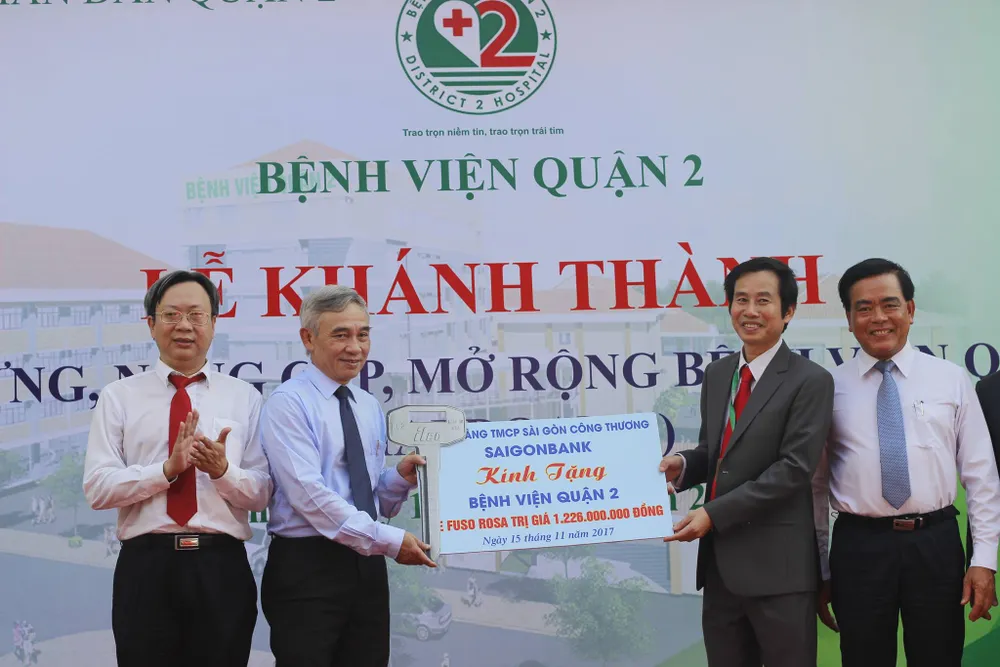 Khánh thành dự án xây dựng nâng cấp mở rộng BV quận 2 giai đoạn 1 ảnh 3