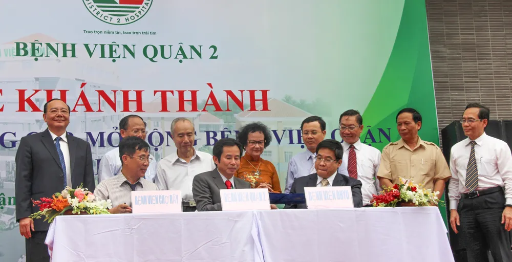 Khánh thành dự án xây dựng nâng cấp mở rộng BV quận 2 giai đoạn 1 ảnh 2