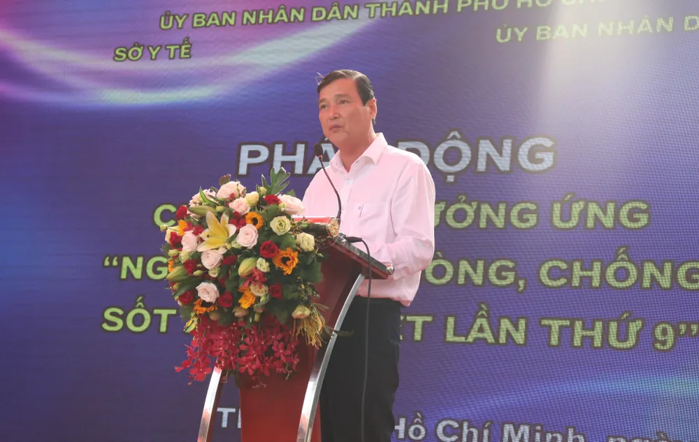 Phát động Chiến dịch Phòng chống dịch bệnh sốt xuất huyết ảnh 1