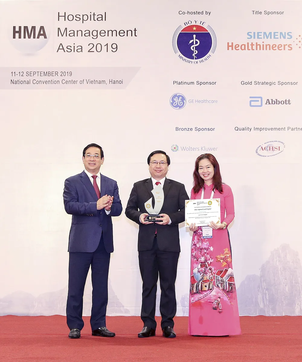 Bệnh viện Gia An 115 đạt giải xuất sắc vì có sự cải tiến nhanh nhất ảnh 1