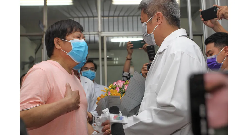 Bệnh nhân nhiễm Covid-19 thứ hai tại TPHCM đã xuất viện ảnh 2