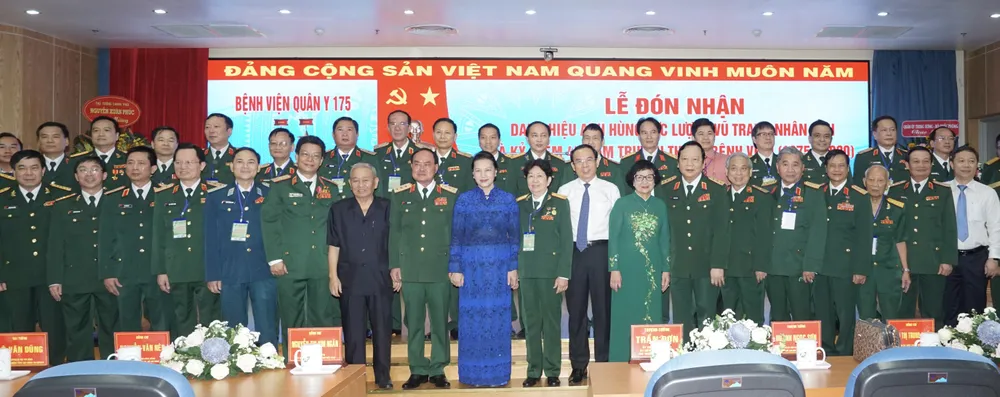 Bệnh viện Quân y 175 đón nhận danh hiệu Anh hùng Lực lượng vũ trang nhân dân ảnh 1
