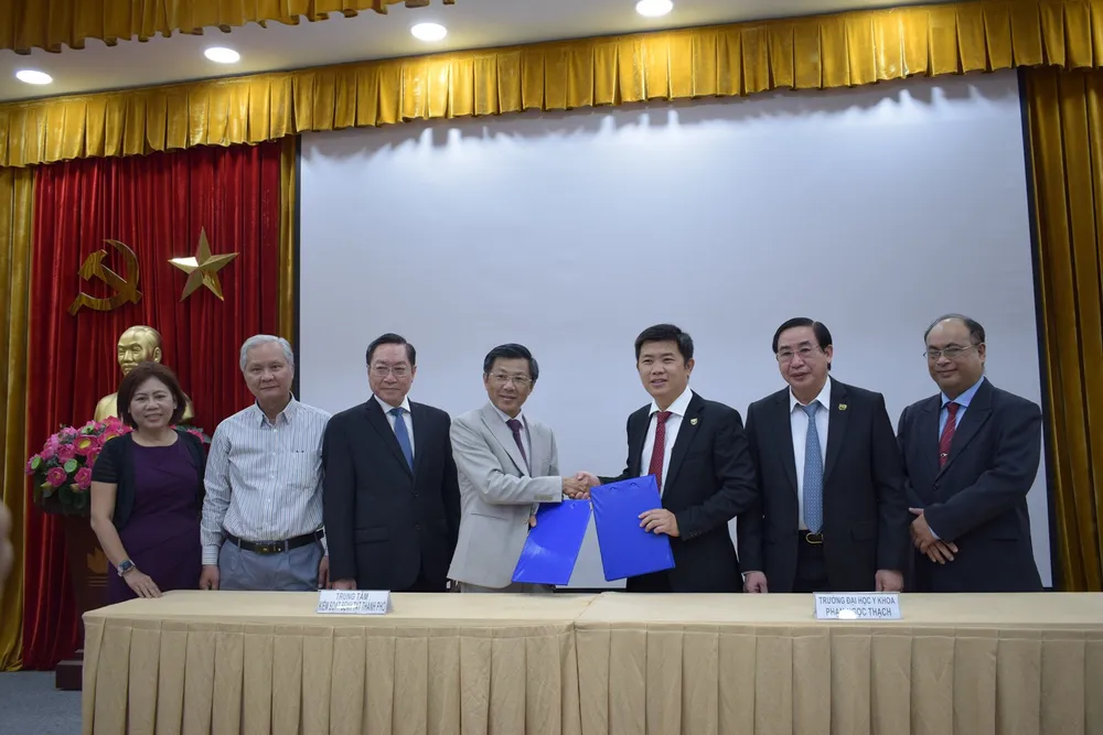 Ký kết hợp tác trong lĩnh vực y tế dự phòng ảnh 1