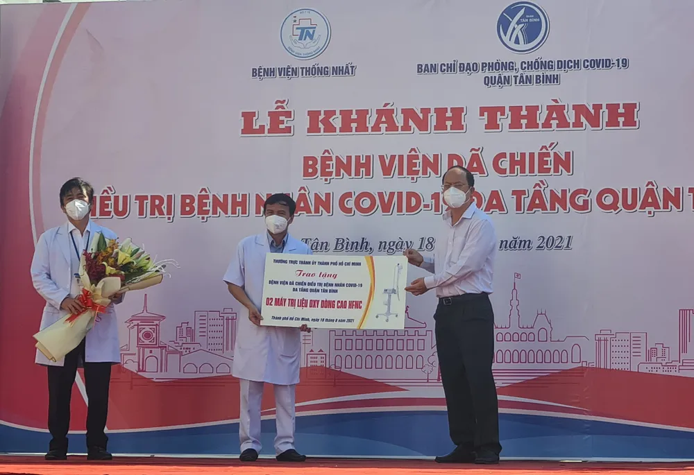 Khánh thành Bệnh viện dã chiến điều trị bệnh nhân Covid-19 đa tầng, quy mô 1.000 giường ảnh 1