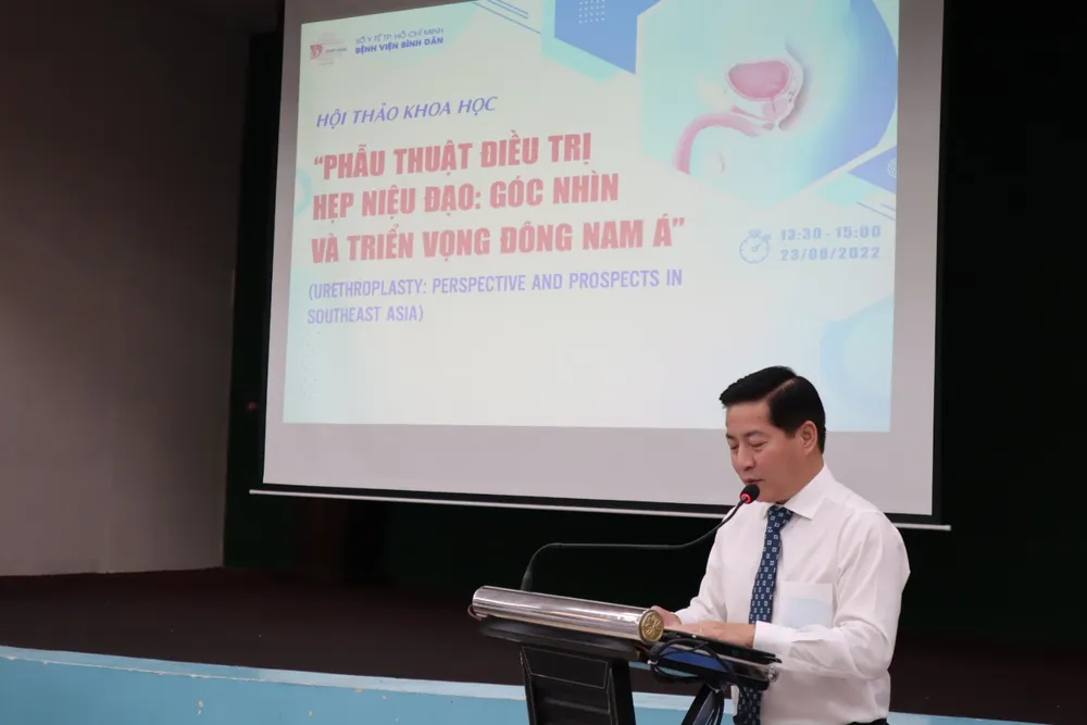 Bệnh viện Bình Dân điều trị thành công cho hơn 1.000 bệnh nhân bị hẹp niệu đạo ảnh 1