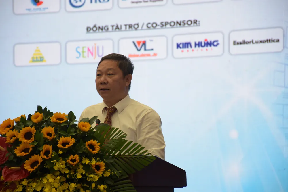 Đồng chí Dương Anh Đức, Phó Chủ tịch UBND TPHCM phát biểu tại lễ kỷ niệm