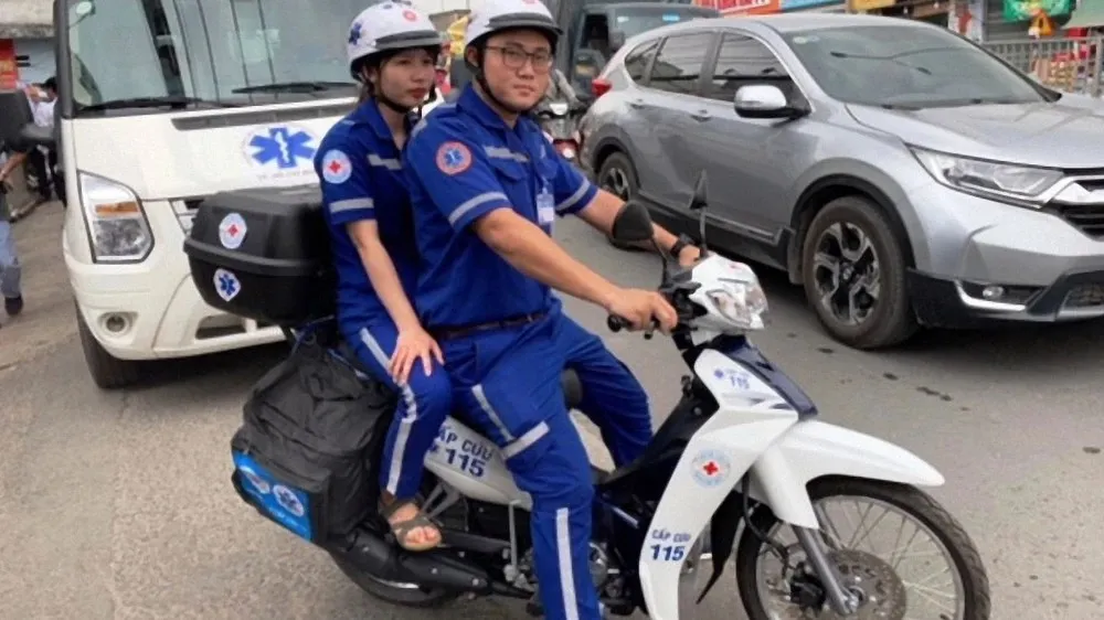 TPHCM huy động 20 xe cấp cứu 2 bánh phục vụ công tác y tế dịp đại lễ