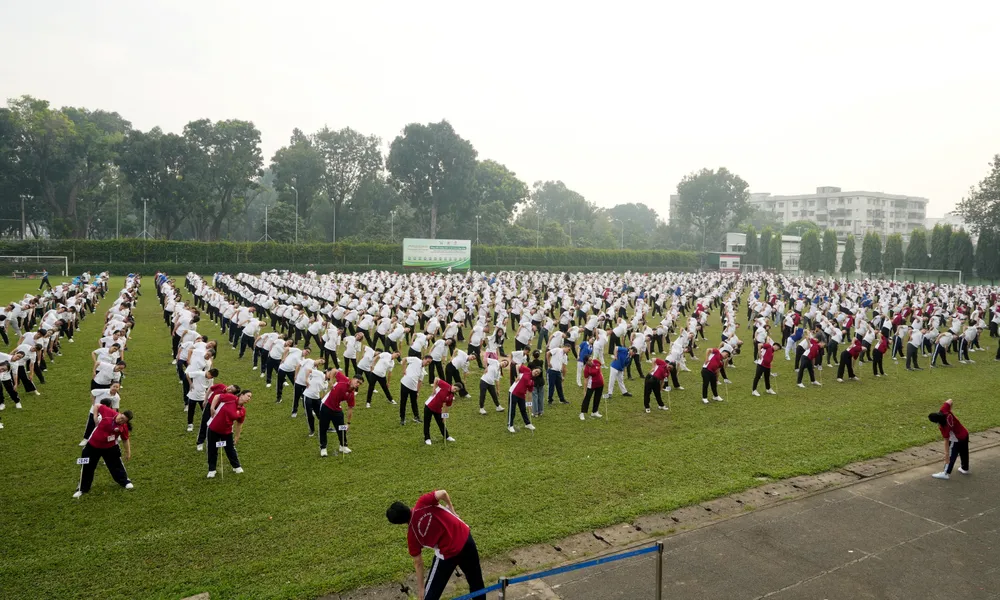 Chương trình -Đồng diễn Dưỡng sinh vì Sức khỏe Cộng đồng-.JPG