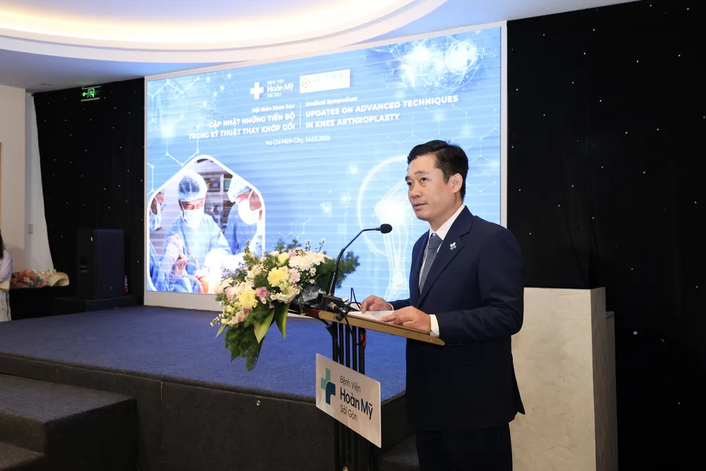 ThS.BS. Nguyễn Ngọc Bảo Long - GĐ BV HMSG phát biểu khai mạc hội thảo.jpg