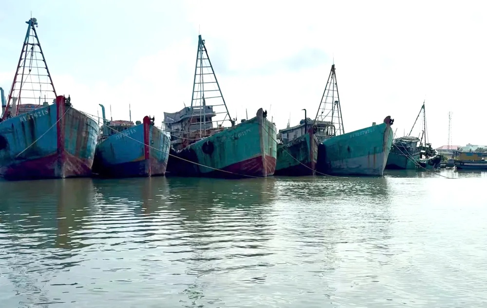 Bố trí 5 khu vực để neo đậu hơn 1.200 tàu, thuyền trên địa bàn xã nếu xảy ra bão