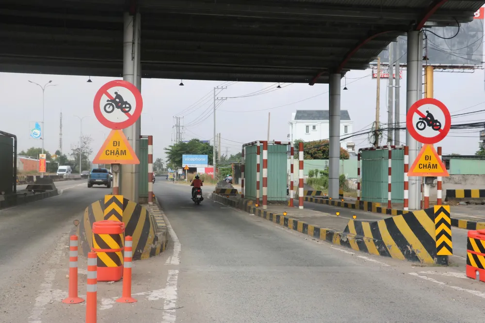 Trạm thu phí T3 không còn hoạt động