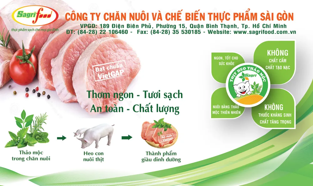 Vì sao thịt heo thảo mộc ngon? ảnh 1