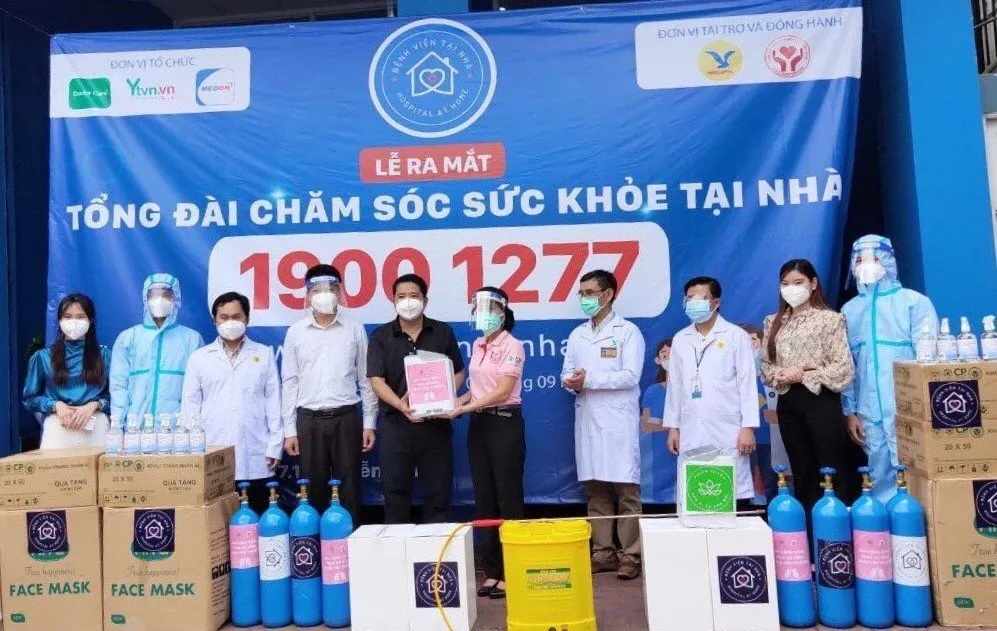 C.P. Việt Nam đồng hành cùng dự án “Bệnh viện tại nhà” hỗ trợ người dân vượt qua Covid-19. ảnh 1