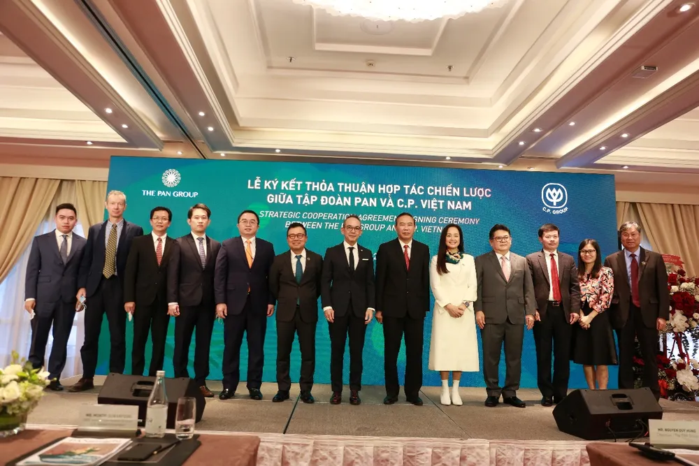 Lễ ký kết thỏa thuận hợp tác chiến lược giữa tập đoàn PAN và C.P. Việt Nam ảnh 6