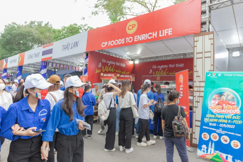 C.P. Việt Nam đồng hành hỗ trợ thực phẩm cho các tình nguyện viên tại Sea Games 31 ảnh 3