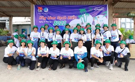 Tình nguyện viên C.P. Việt Nam háo hức tham gia chương trình “Hãy làm sạch biển 2022”