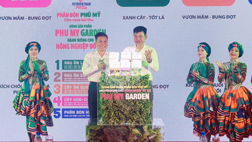 Đạm Phú Mỹ ra mắt sản phẩm phù hợp nông nghiệp đô thị