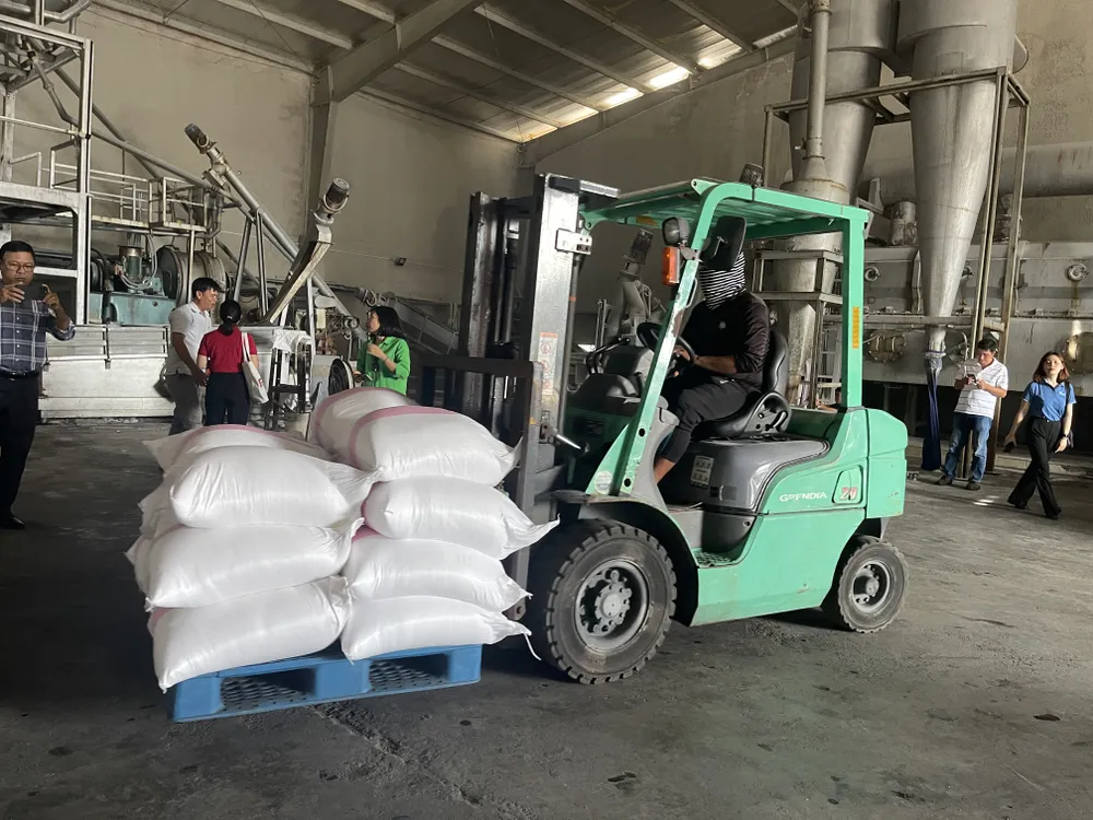 Nhờ nguồn vốn Agribank mà HASACO có thể đầu tư công nghệ, máy móc tiên tiến Nhờ nguồn vốn Agribank mà HASACO có thể đầu tư công nghệ, máy móc tiên tiến