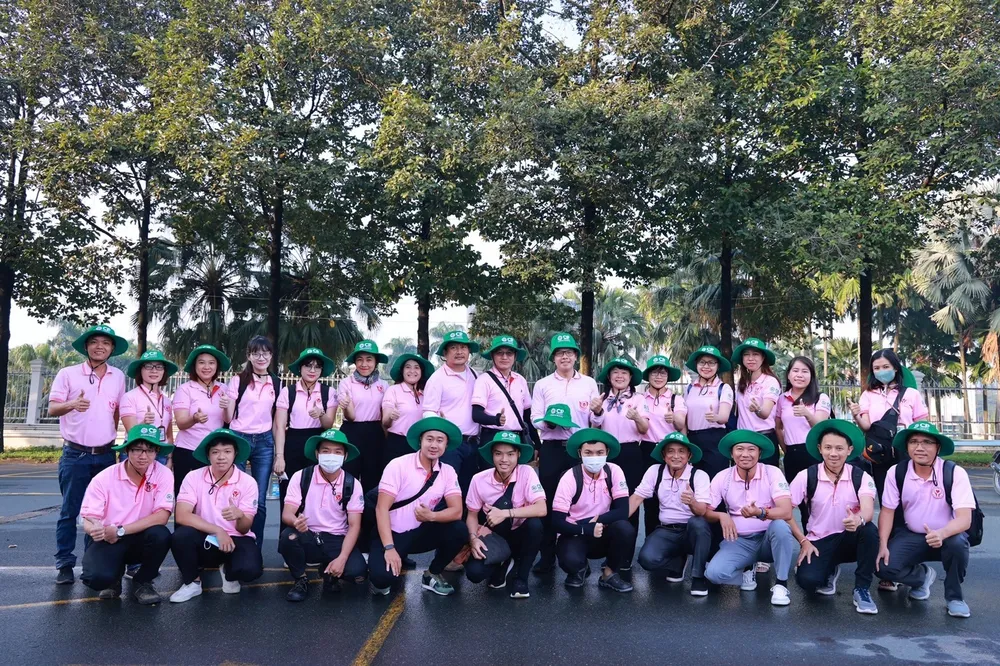 Nhân viên CPV hào hứng tham gia hoạt động trồng rừng