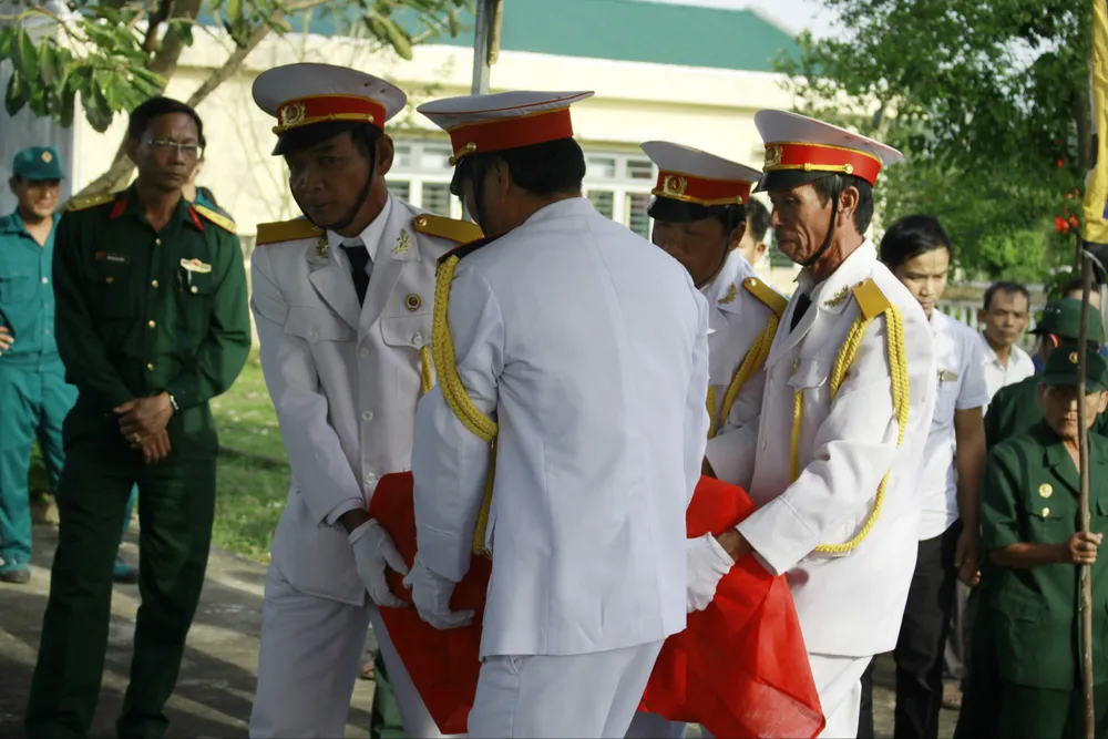 Quảng Ngãi: Cải táng 5 hài cốt liệt sĩ đặc công ảnh 2