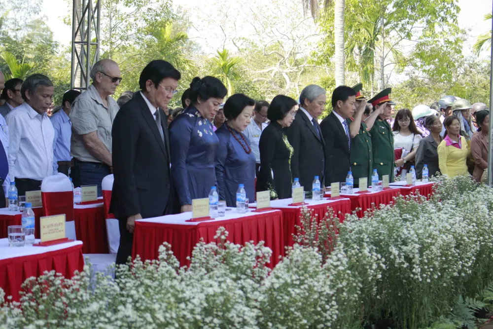 Lễ tưởng niệm 50 năm Ngày 504 thường dân Sơn Mỹ bị thảm sát ảnh 1