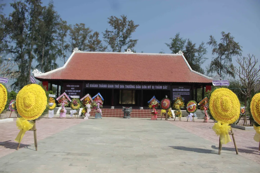 Lễ tưởng niệm 50 năm Ngày 504 thường dân Sơn Mỹ bị thảm sát ảnh 5