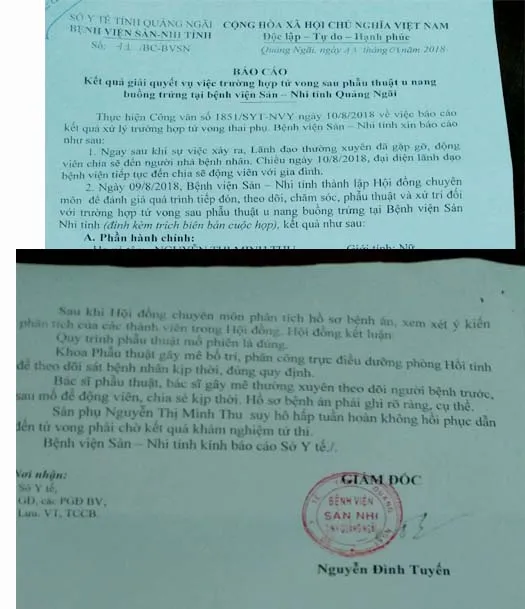 Tử vong sau phẫu thuật u nang: Nguyên nhân do suy hô hấp tuần hoàn không phục hồi ảnh 2