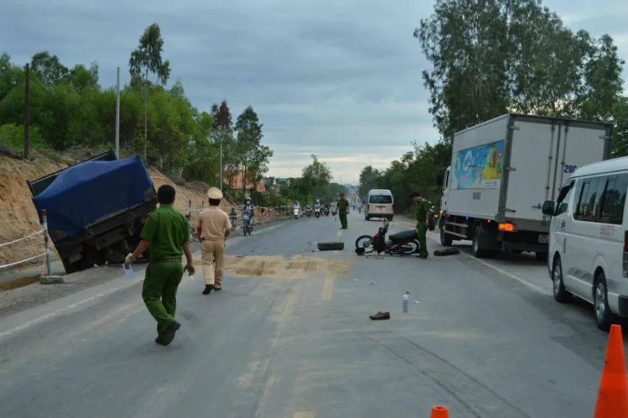 Quảng Ngãi tồn tại 10 điểm đen tai nạn giao thông  ảnh 1