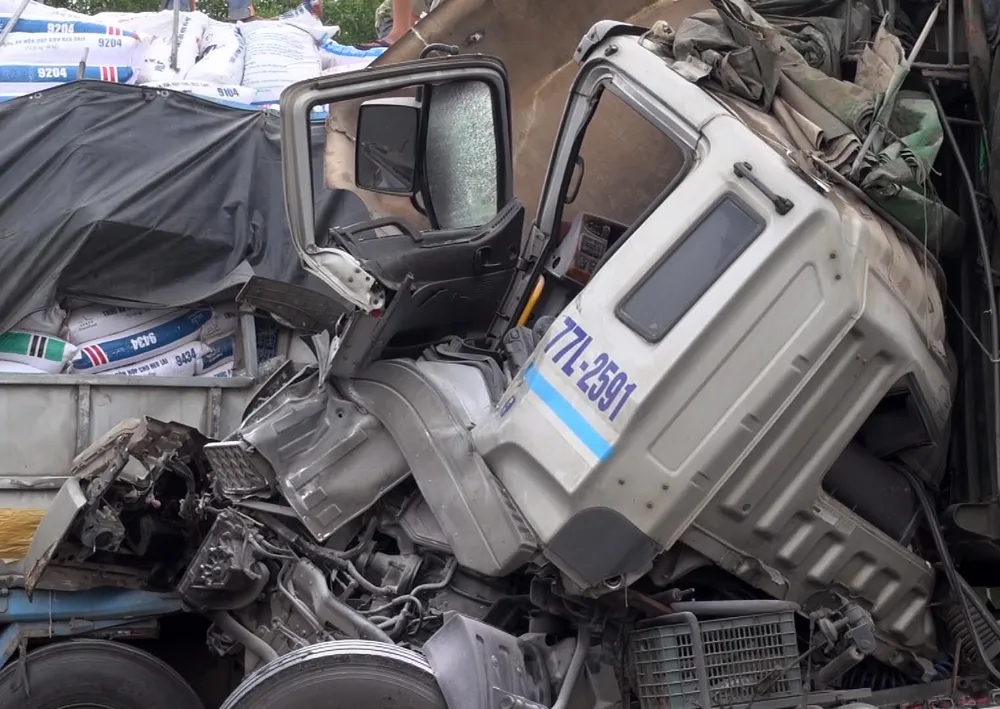 Hiện trường vụ tai nạn