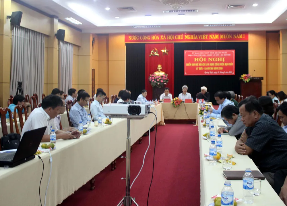 Khảo sát hơn 1.130 điểm ở Công viên địa chất Lý Sơn - Sa Huỳnh ảnh 1