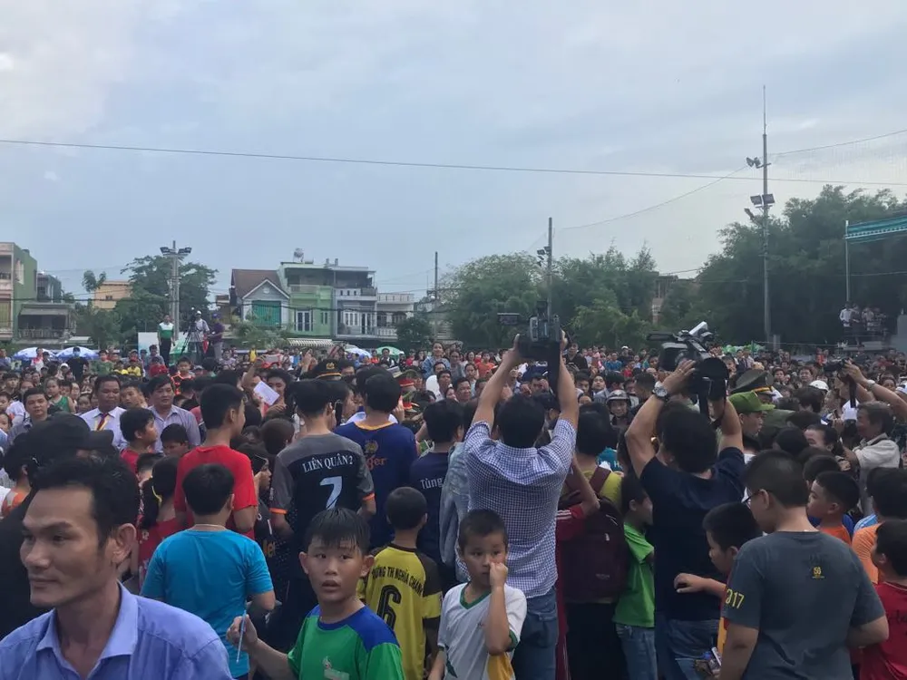 Ông Park Hang-seo giao lưu với người hâm mộ Quảng Ngãi ảnh 2