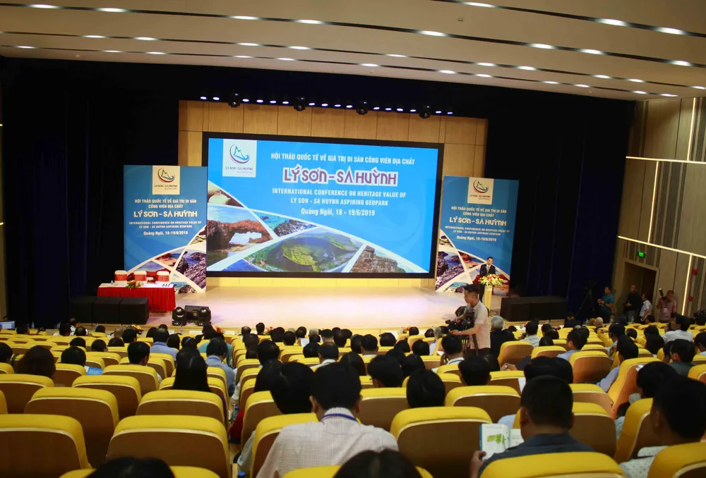 Hội thảo quốc tế về giá trị di sản công viên địa chất Lý Sơn-Sa Huỳnh ảnh 1
