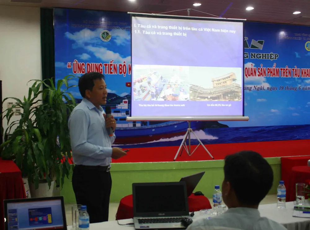 Giải pháp bảo quản sản phẩm để nâng cao năng suất khai thác xa bờ ảnh 2