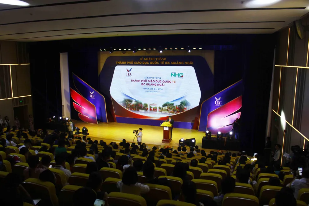 Khánh thành Thành phố Giáo dục Quốc tế-IEC Quảng Ngãi ảnh 1