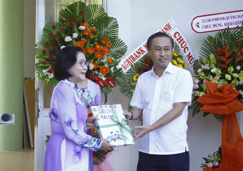 Hơn 3 tỷ đồng ủng hộ Trung tâm Nuôi dạy trẻ khuyết tật Võ Hồng Sơn ảnh 11