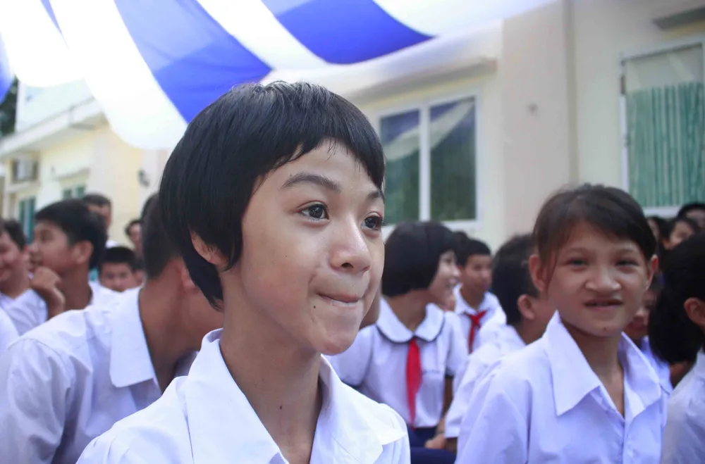 Tết Trung thu ở Trung tâm Nuôi dạy trẻ khuyết tật Võ Hồng Sơn ảnh 6