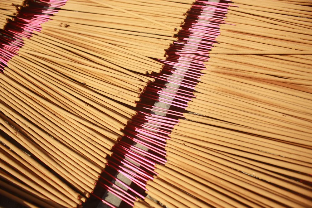 Nghề làm nhang ở phố xưa Thu Xà ảnh 8