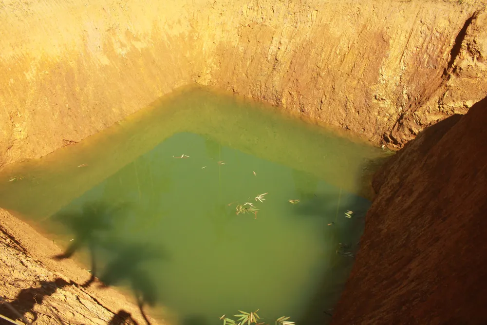 Lão nông 68 tuổi đào “giếng khủng” 1.000m2 chống hạn ảnh 2