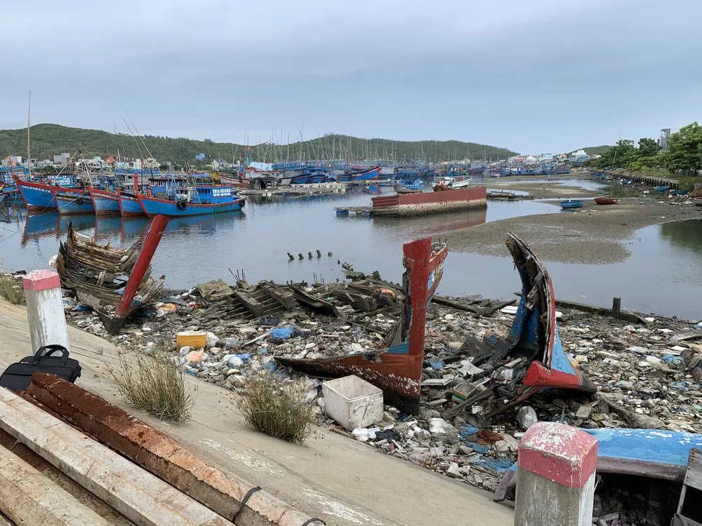 Giải pháp xử lý ô nhiễm môi trường từ xác tàu ở cảng cá Sa Huỳnh  ảnh 2