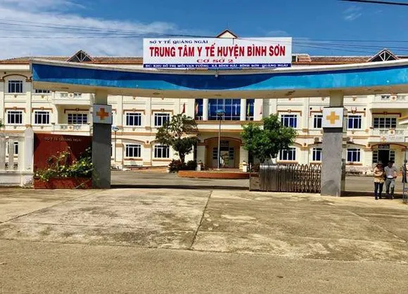 Khu cách ly tập trung Cơ sở 2, Trung tâm Y tế huyện Bình Sơn