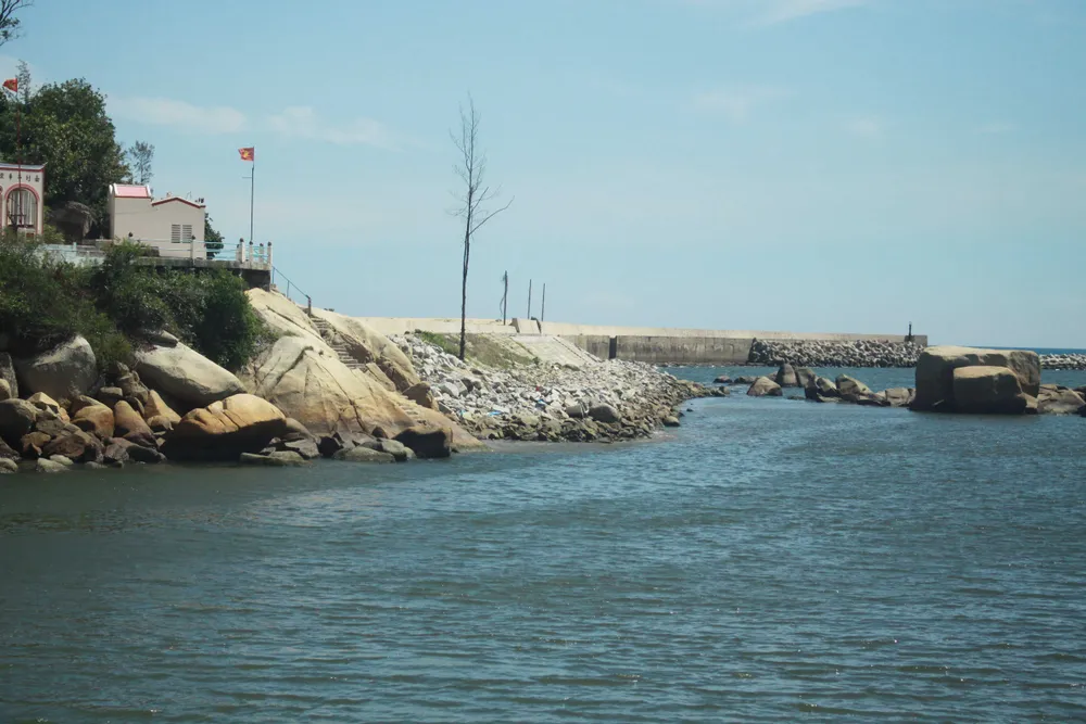 Quảng Ngãi khẩn cấp gia cố đê ở các cảng neo trú tàu thuyền trước mùa mưa bão ảnh 2