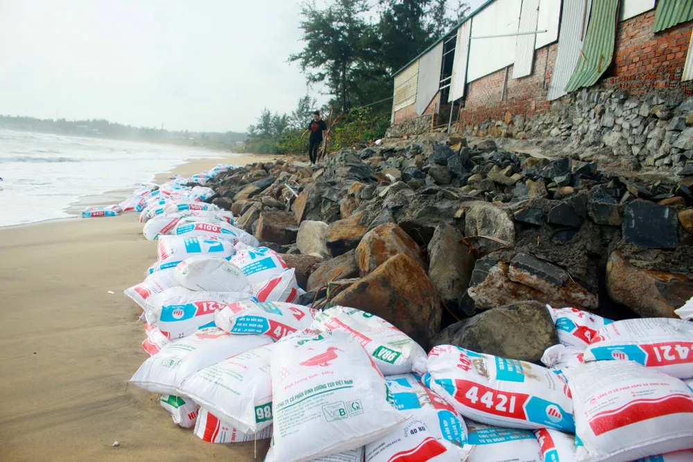 Căng mình ứng phó bão số 9 ảnh 20