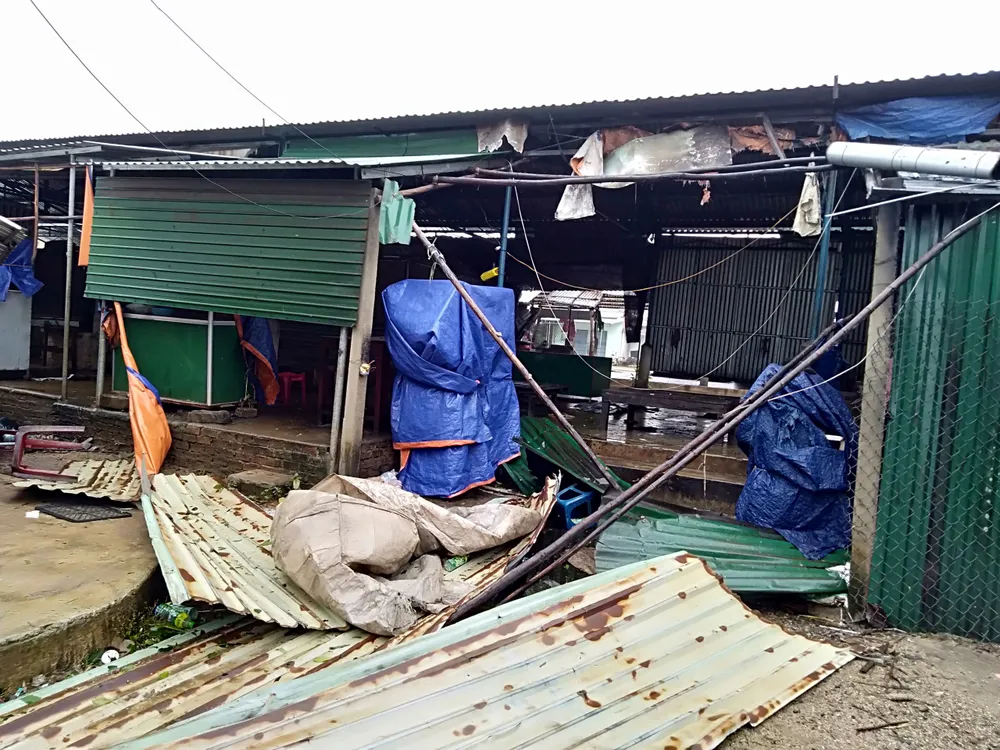 Quảng Ngãi tan hoang sau bão ảnh 3