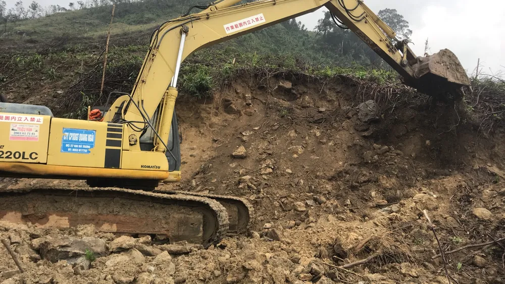 Cơ bản khắc phục giao thông các tuyến huyết mạch ở Quảng Ngãi  ảnh 1