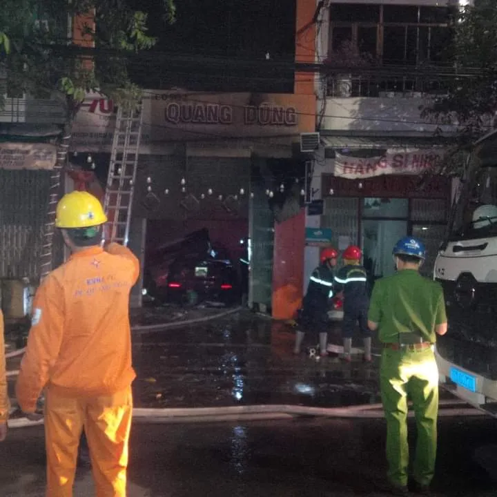 Quảng Ngãi: Hỏa hoạn cửa hàng kinh doanh, một gia đình 4 người thiệt mạng ảnh 3
